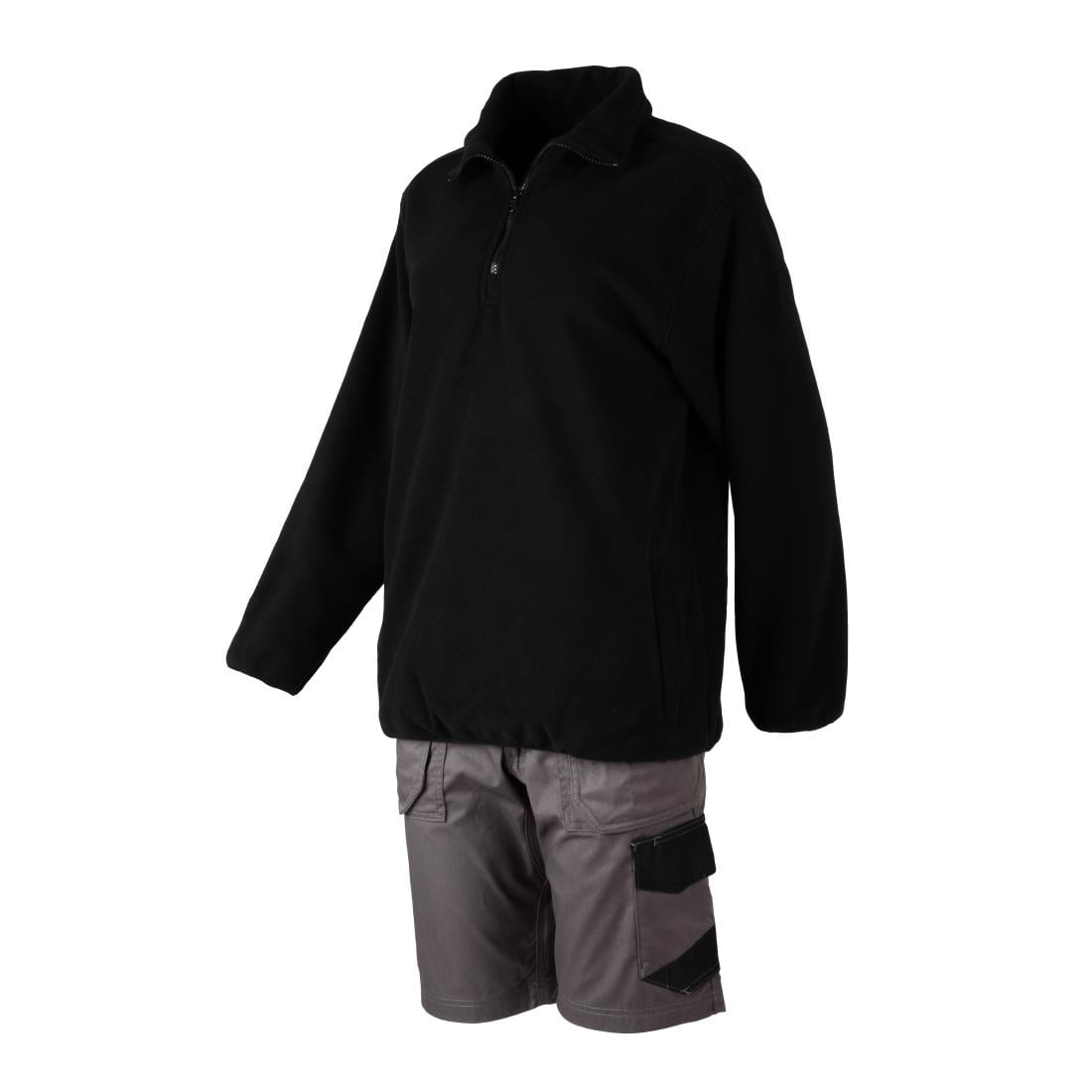 Endurance 1/4 Zip Micro Fleece Black S