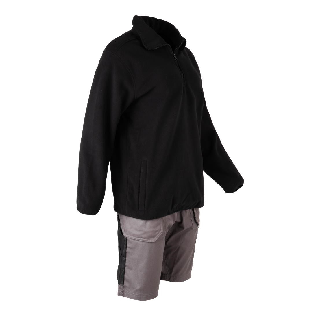 Endurance 1/4 Zip Micro Fleece Black 2XL