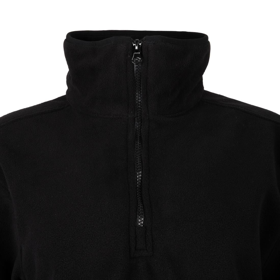 Endurance 1/4 Zip Micro Fleece Black L
