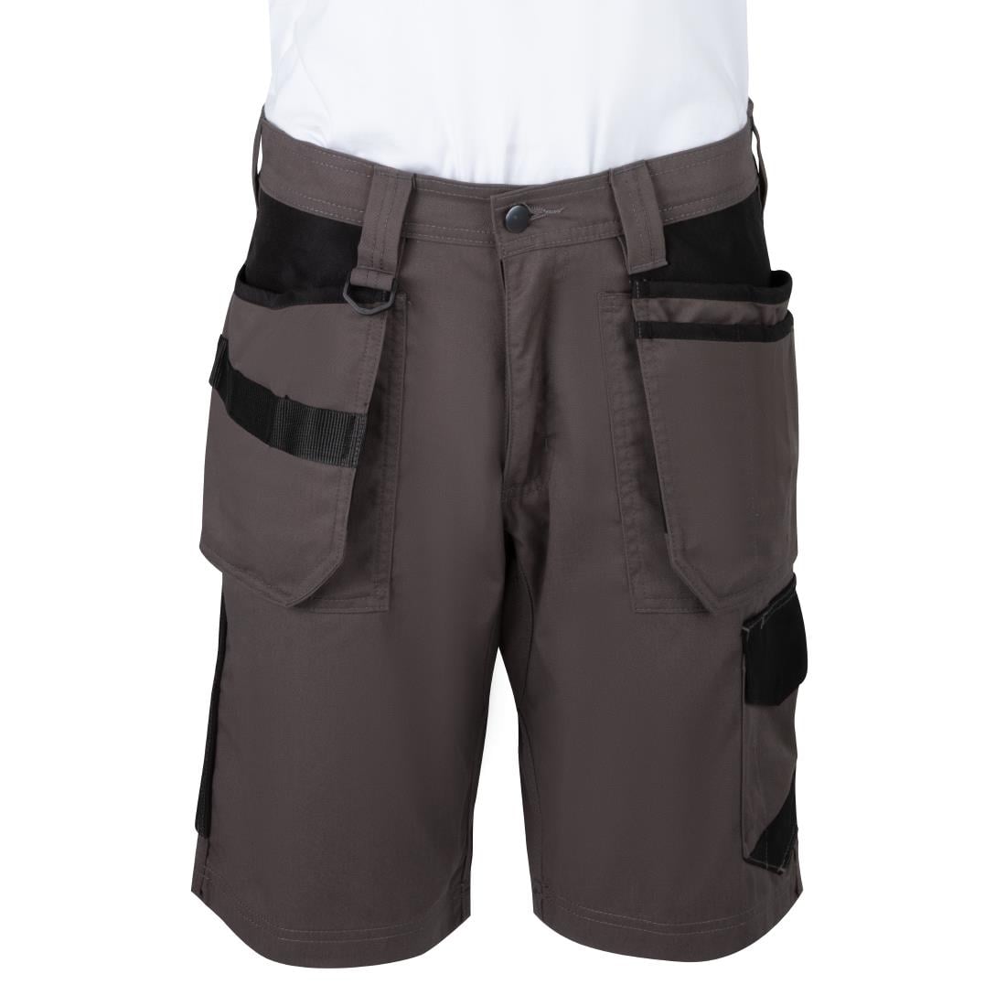 Endurance Holster Shorts Two Tone Grey/Black 46"