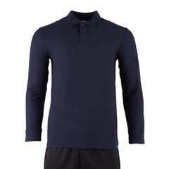 Endurance Long Sleeve Polo Shirt Navy S