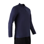 Endurance Long Sleeve Polo Shirt Navy S