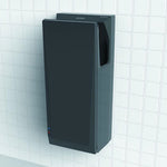 Mitsubishi Wave i01 Jet Towel Slim Heated Hand Dryer Black