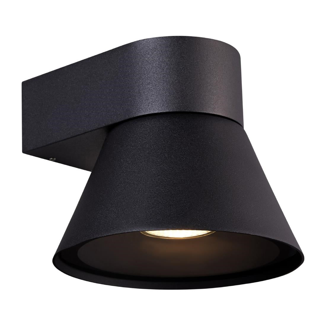 Nordlux Kyklop Cone Outdoor Wall Light Black