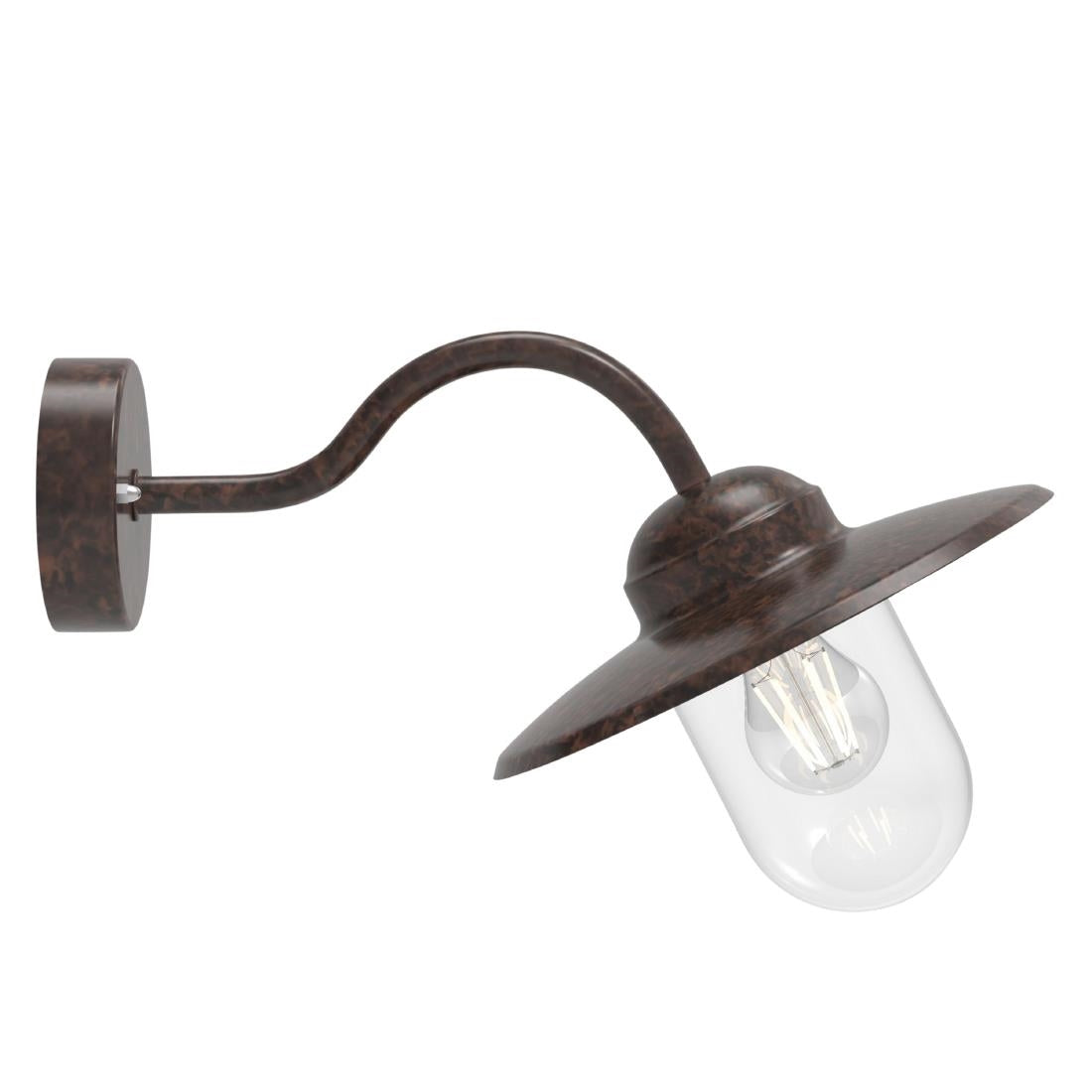 Nordlux Luxembourg Outdoor Wall Light Rust