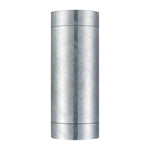 Nordlux Tin Maxi Double Outdoor Wall Light Galvanised