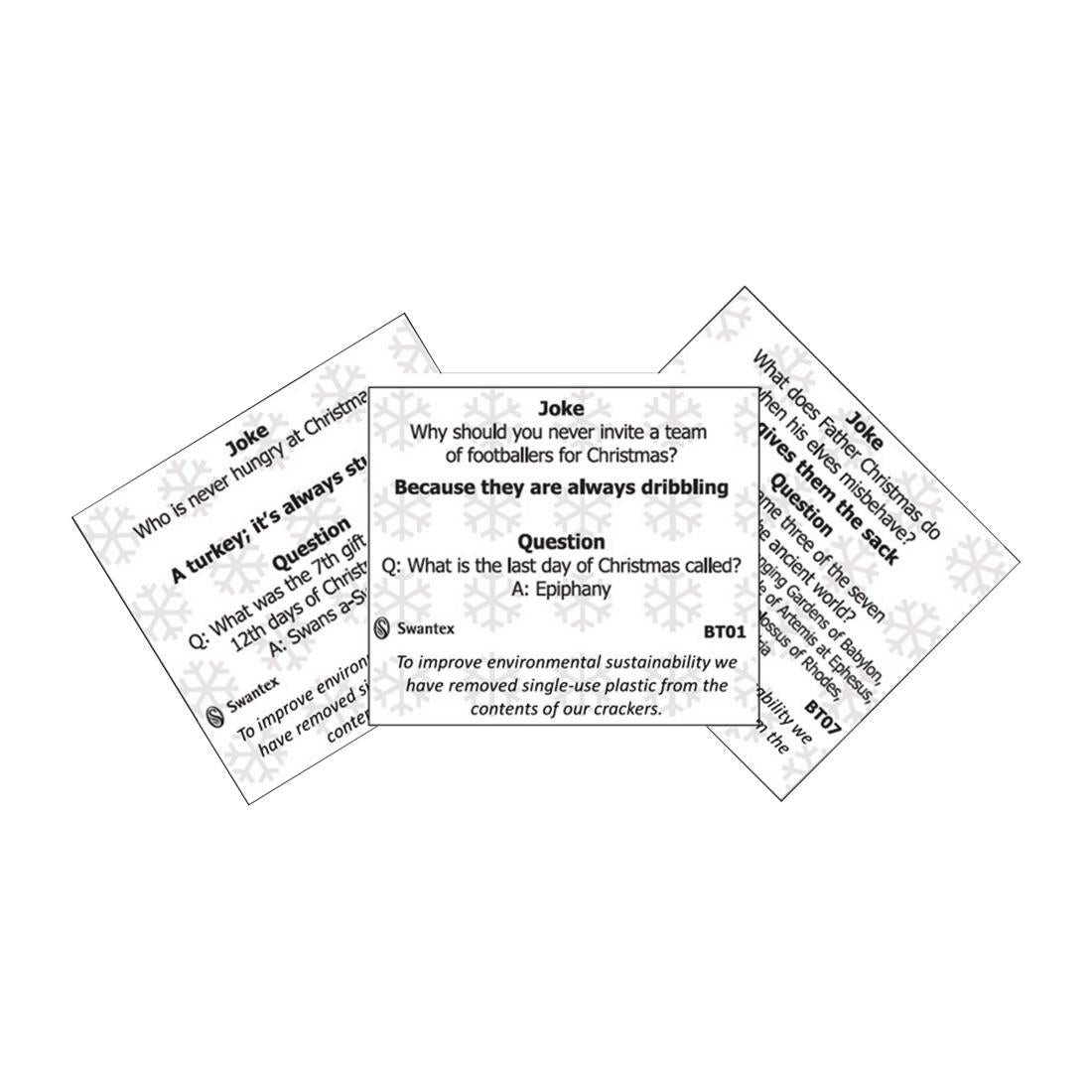 Swantex Star of Wonder Christmas Crackers 9" (100 Pack)