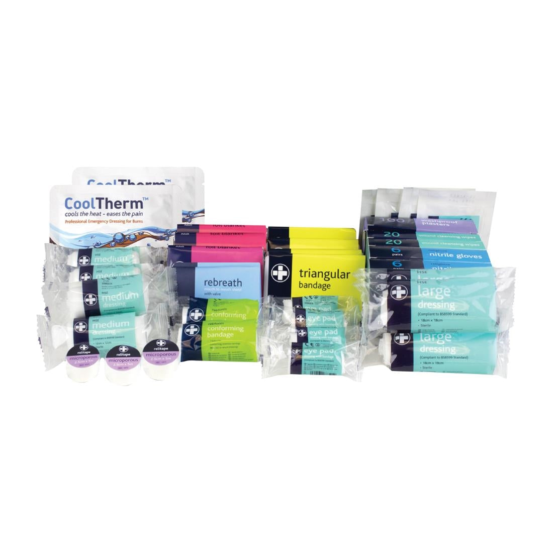 Reliance Medical Refill for Workplace BS8599-1 First Aid Kit Large