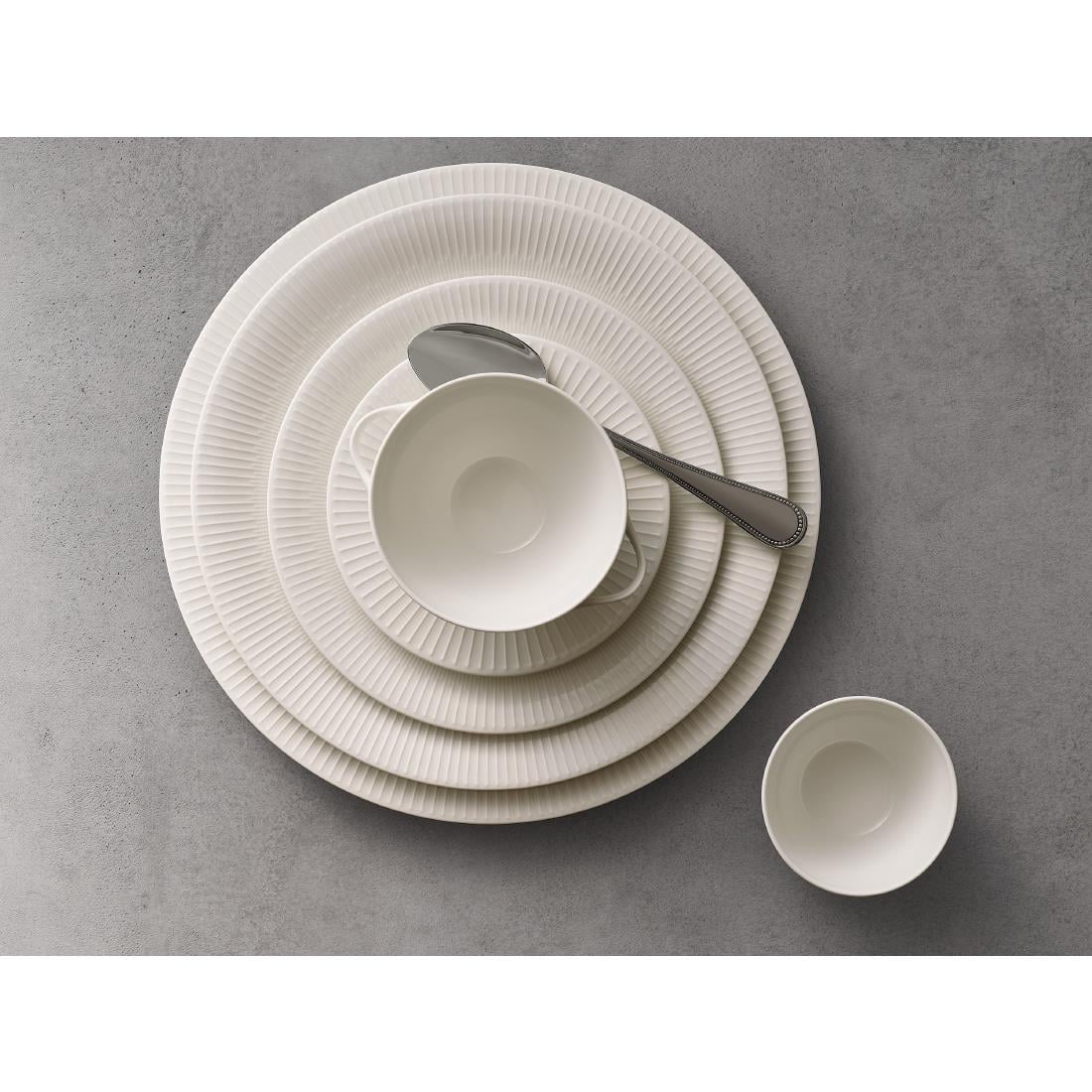 Schönwald Vibes Rimmed Oval Plates 240x150mm (12 Pack)