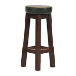 Everyday Wessex Dark Walnut High Stool with Bison Cedar Seat (2 Pack)