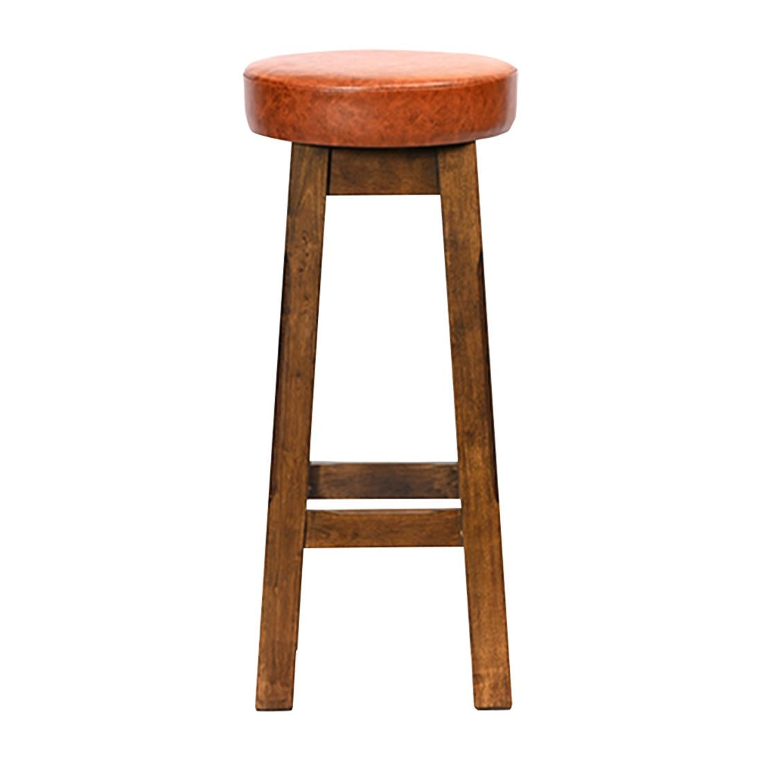 Everyday Wessex Vintage High Stool with Bison Tan Seat (2 Pack)
