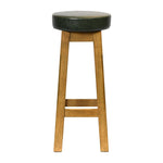Everyday Wessex Weathered Oak High Stool with Bison Cedar Seat (2 Pack)