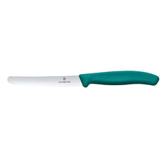 Victorinox Swiss Classic Tomato & Table Knife Wavy Green 11cm 2 Pack