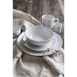 Olympia Origin Coupe Plates White 200mm (4 Pack)