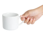 Olympia Origin Mugs White 300ml (4 Pack)