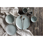 Olympia Origin Coupe Plates Duck Egg Blue 260mm (4 Pack)