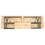 Bolero German Beer Bench and Table Set 1770x500mm