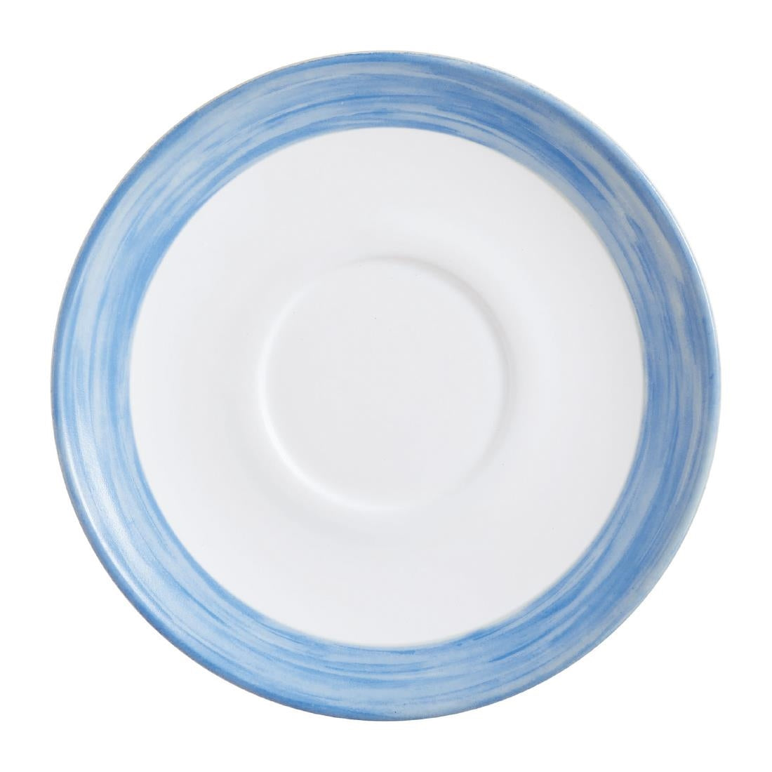 Arcoroc Brush Saucers Blue 140mm (48 Pack)