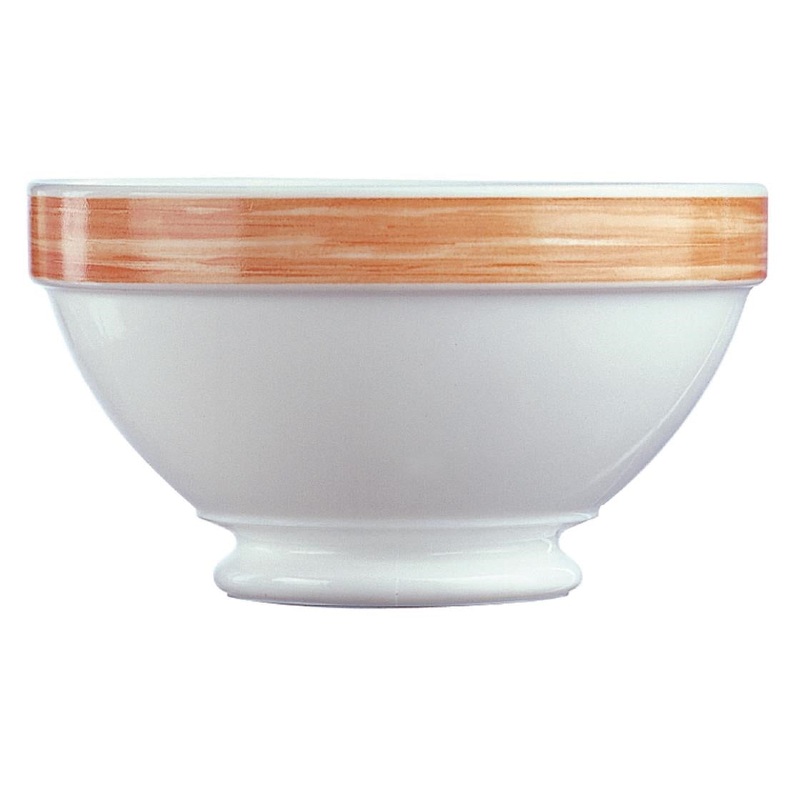 Arcoroc Brush Bowls Orange 120mm (36 Pack)