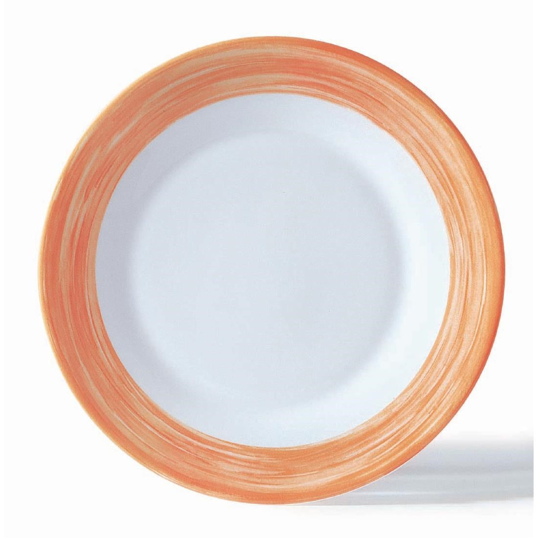 Arcoroc Brush Side Plates Orange 155mm (24 Pack)