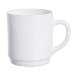 Luminarc Bock Stackable Mugs White 290ml (36 Pack)