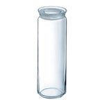 Luminarc Pure Spaghetti Jars with Glasses Lids 2Ltr (6 Pack)