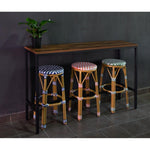 Bolero Bar Height Coffee Table Urban Dark 1600mm