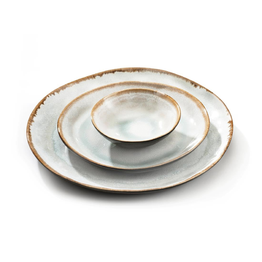 Amefa Médard De Noblat Shadow Aqua Bowls 120mm (6 Pack)