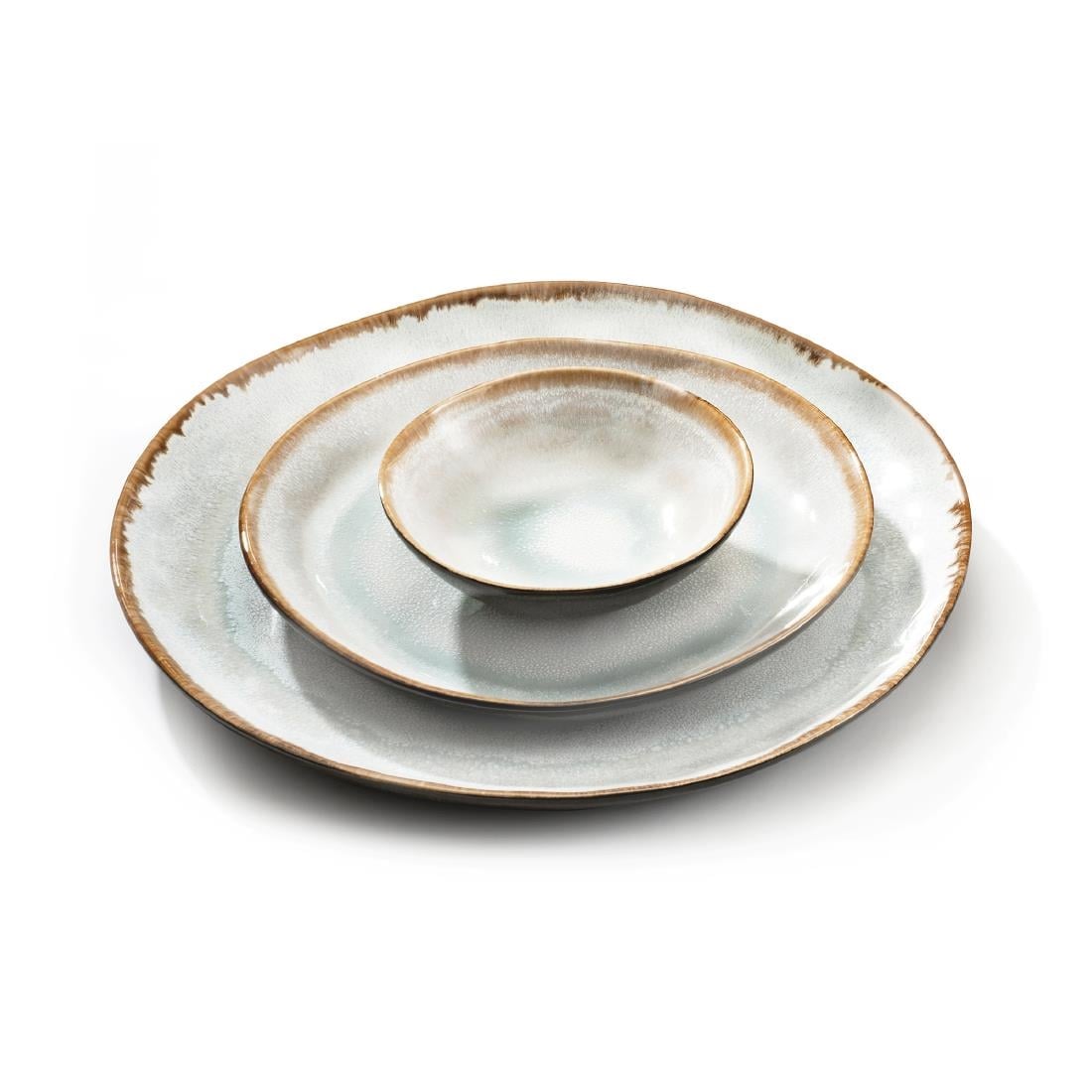 Amefa Médard De Noblat Shadow Aqua XL Platters 360x220mm (2 Pack)