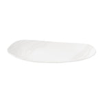 Churchill Tide Organic Oblong Plates White Opal 300x150mm (12 Pack)