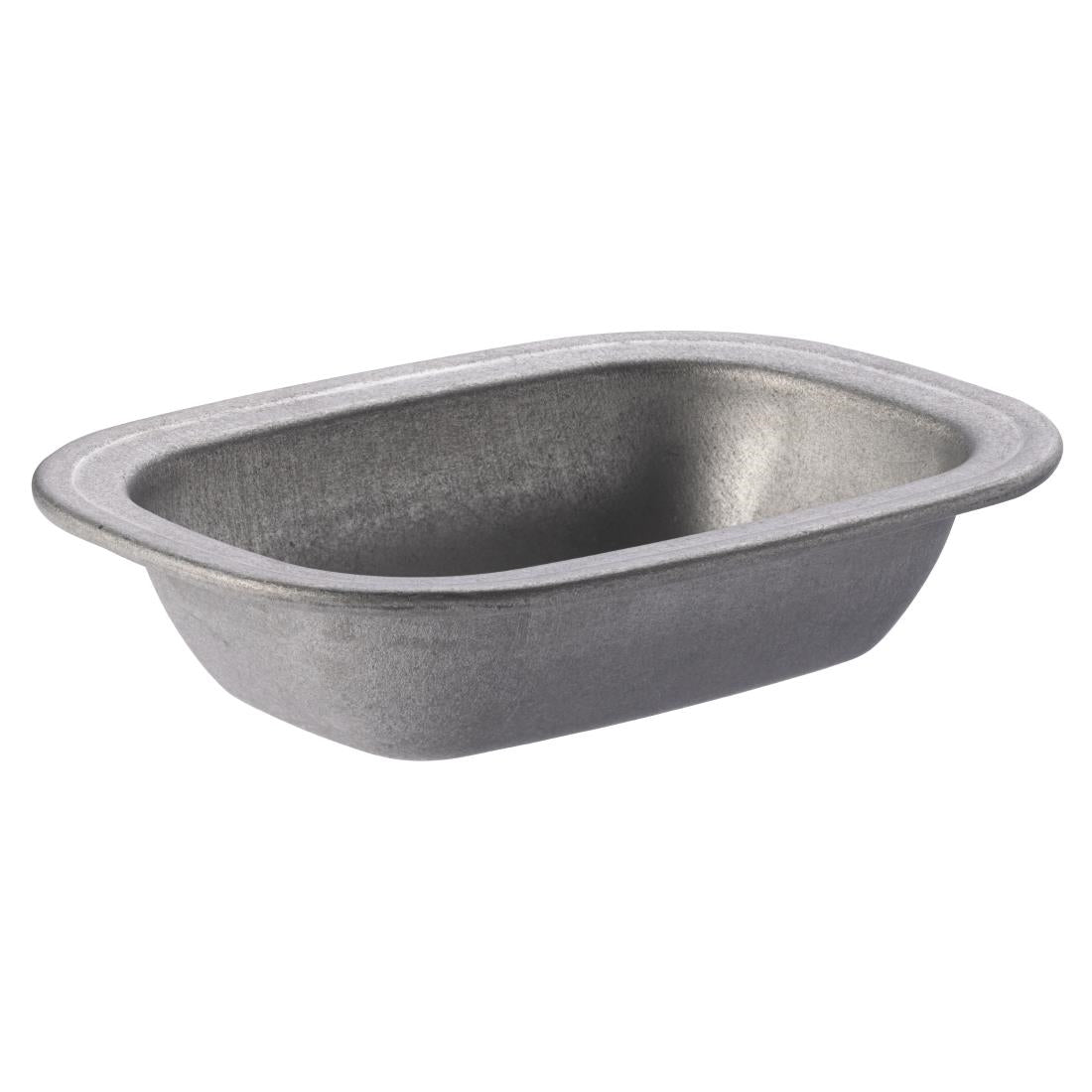 Utopia Vintage Steel Pie Dishes 180x135mm (6 Pack)