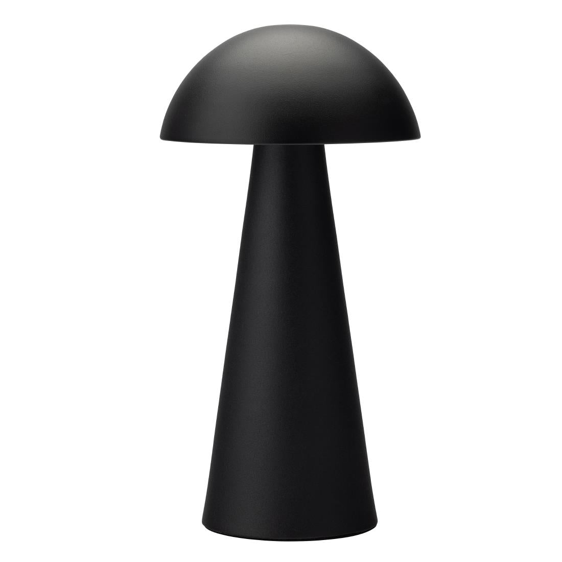 Utopia Grenada LED Cordless Table Lamps Black 225mm (6 Pack)