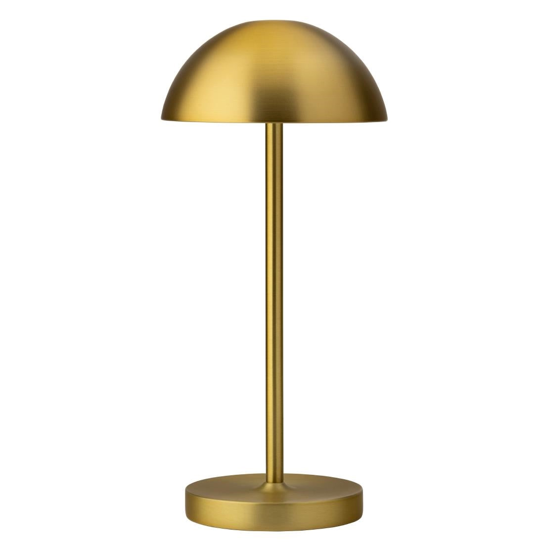 Utopia Tonga LED Cordless Table Lamps Brushed Gold 260mm (6 Pack)