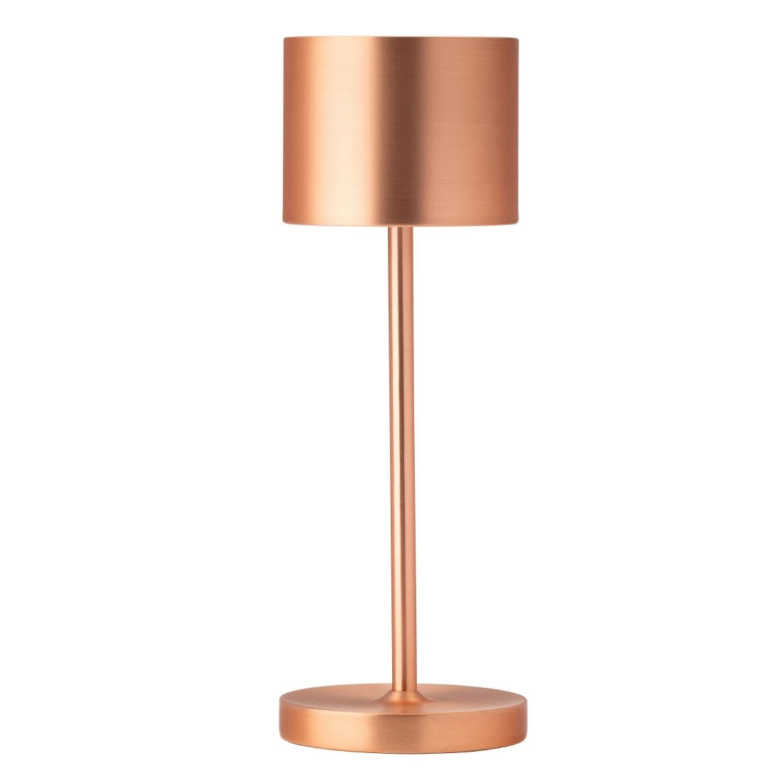 Utopia Tahiti LED Cordless Lamp Brushed Copper 260mm (6 Pack)