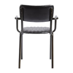 Tavo Stacking Ribbed Armchair Vintage Black