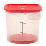 Cambro FreshPro CamRounds Drain Shelf Red