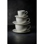 Churchill Inked Tide Café Cappuccino Cups White 340ml (12 Pack)