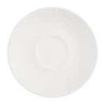 Churchill Inked Tide Café Cappuccino Saucers White 156mm (12 Pack)