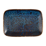 Churchill Inked Fresco Cascade Natural Deep Trays Blue 260x180mm (6 Pack)