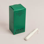 Grace & Green Organic Cotton Applicator Tampons, Super (14 Pack)