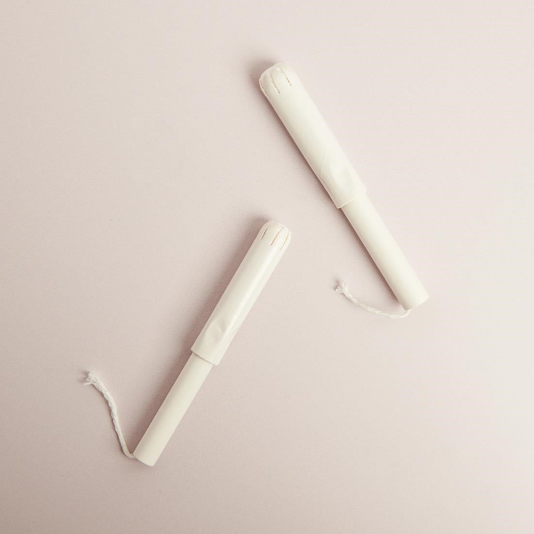 Grace & Green Organic Cotton Applicator Tampons, Super (14 Pack)