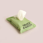 Grace & Green Biodegradable Bamboo Wipes (25 Pack)
