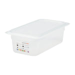 Cambro Safetrak IML Polypropylene Food Storage Container 1/3 GN 100mm