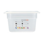 Cambro Safetrak IML Polypropylene Food Storage Container 1/3 GN 100mm