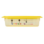 Cambro Safetrak IML Polypropylene Food Storage Container 1/4 GN 65mm