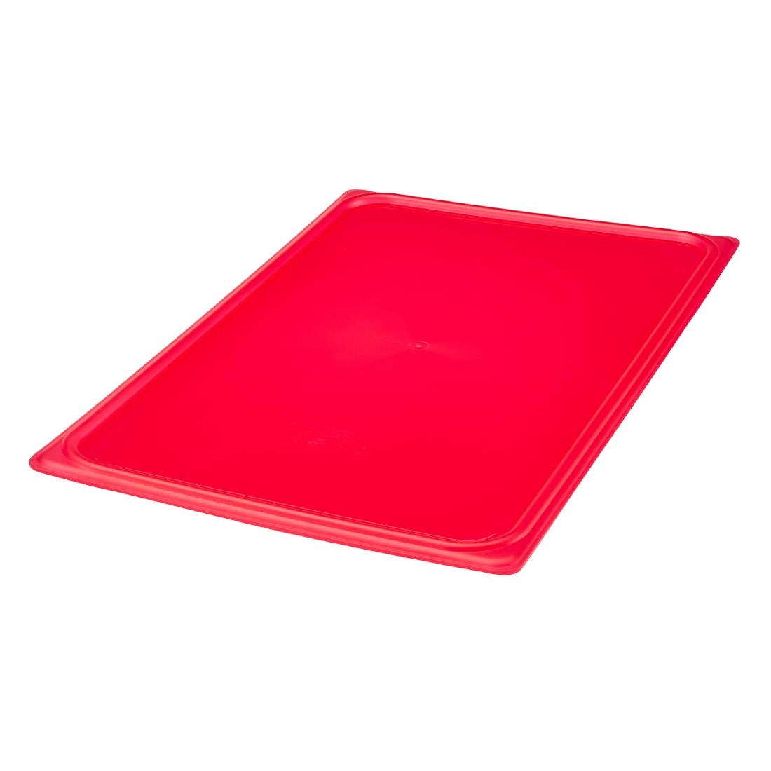 Cambro Safetrak IML Polypropylene Seal Gastronorm Lid Red 1/1 GN