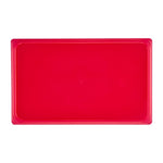 Cambro Safetrak IML Polypropylene Seal Gastronorm Lid Red 1/1 GN