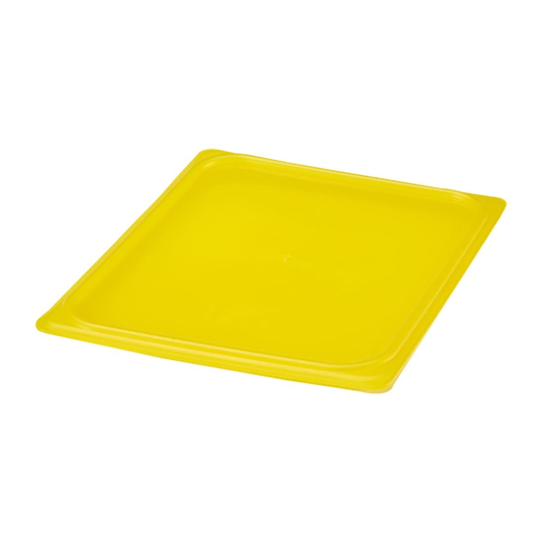 Cambro Safetrak IML Polypropylene Seal Gastronorm Lid Yellow 1/2 GN