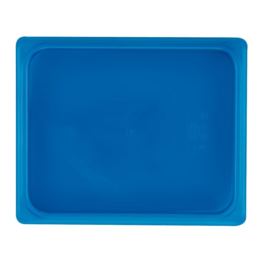 Cambro Safetrak IML Polypropylene Seal Gastronorm Lid Blue 1/2 GN