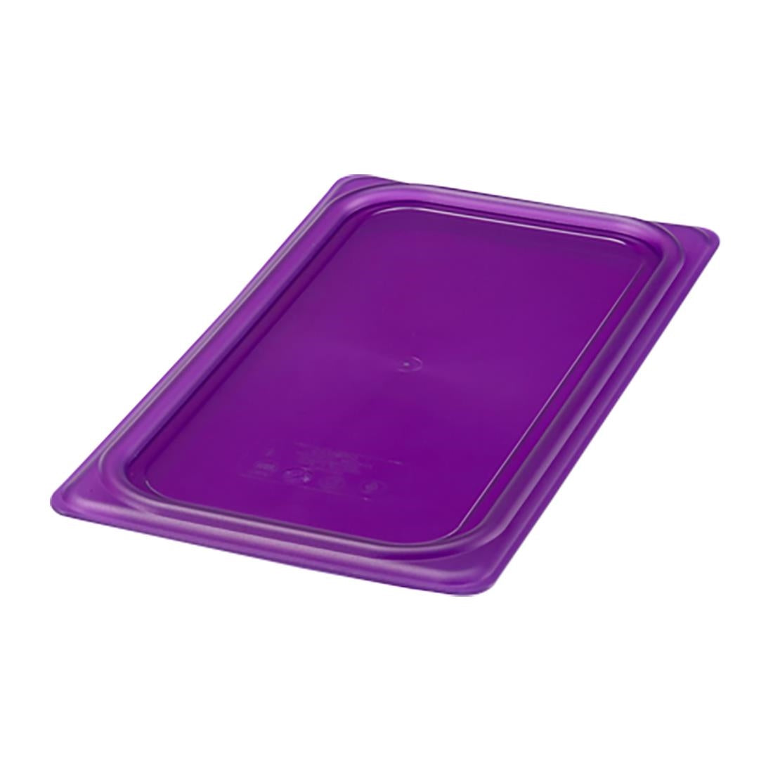 Cambro Safetrak IML Polypropylene Seal Gastronorm Lid Purple 1/3 GN